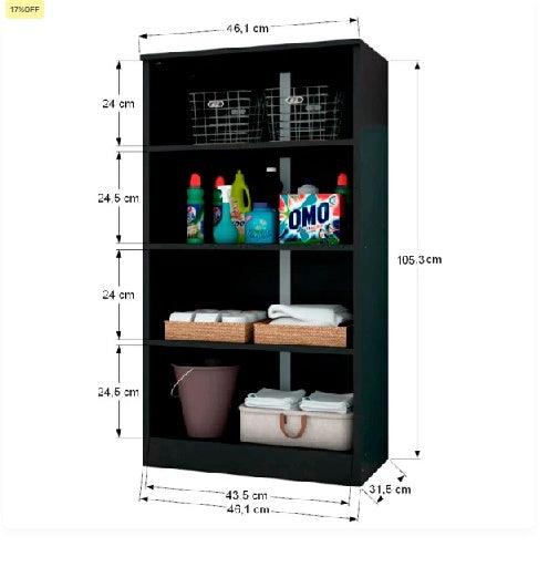Armário Multiuso / Lavanderia Padrão CLP 24/25 - My Store