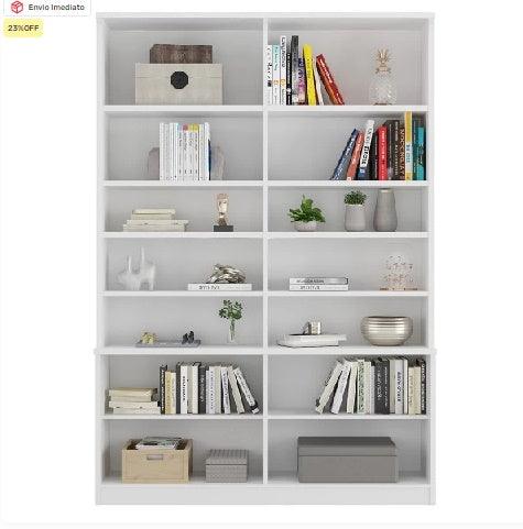 Estante Decorativa 6 Portas e 4 Prateleiras CLP 25 - My Store