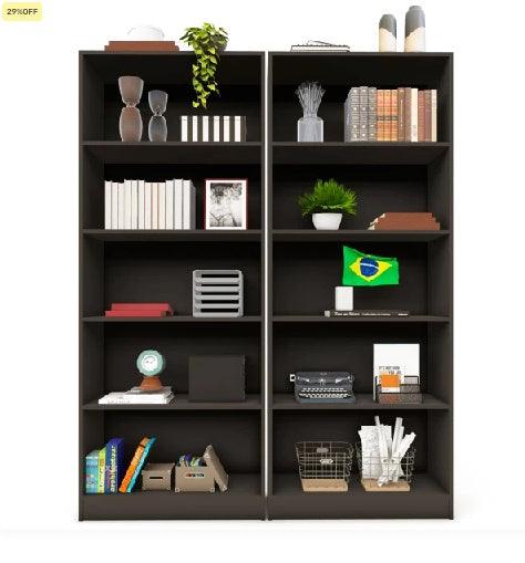 Estante Decorativa Organizada para Livros e Objetos CLP 24/25 - My Store