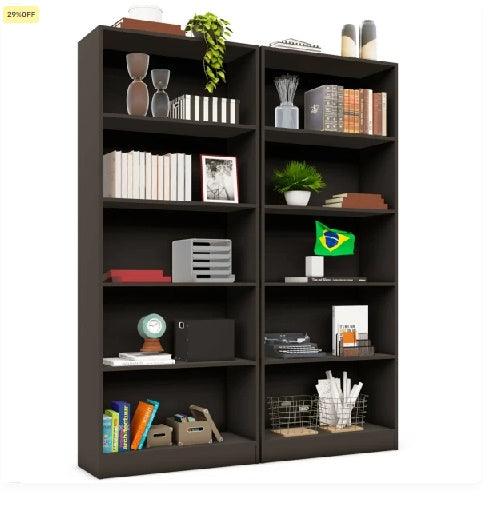 Estante Decorativa Organizada para Livros e Objetos CLP 24/25 - My Store