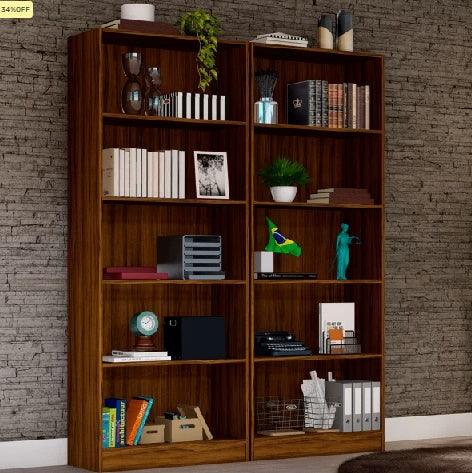 Estante Decorativa Organizada para Livros e Objetos CLP 24/25 - My Store