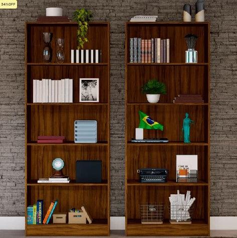 Estante Decorativa Organizada para Livros e Objetos CLP 24/25 - My Store