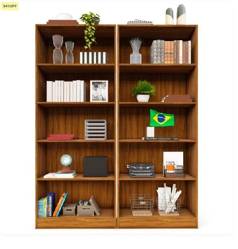 Estante Decorativa Organizada para Livros e Objetos CLP 24/25 - My Store