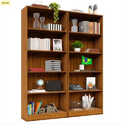 Estante Decorativa Organizada para Livros e Objetos CLP 24/25 - My Store