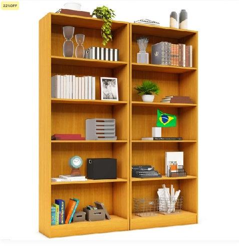 Estante Decorativa Organizada para Livros e Objetos CLP 24/25 - My Store