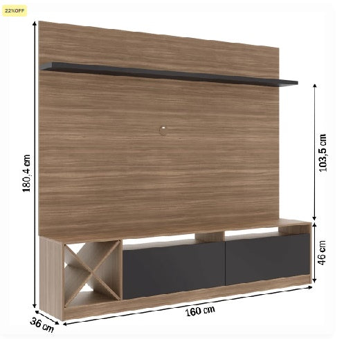 Estante Completa para Televisão Padrão CLP 24/25 - My Store