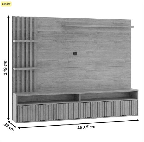 Estante de Televisão Completa Padrão CLP 24/25 - My Store